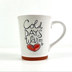NEW Cold Days Warm Heart Ceramic Mug